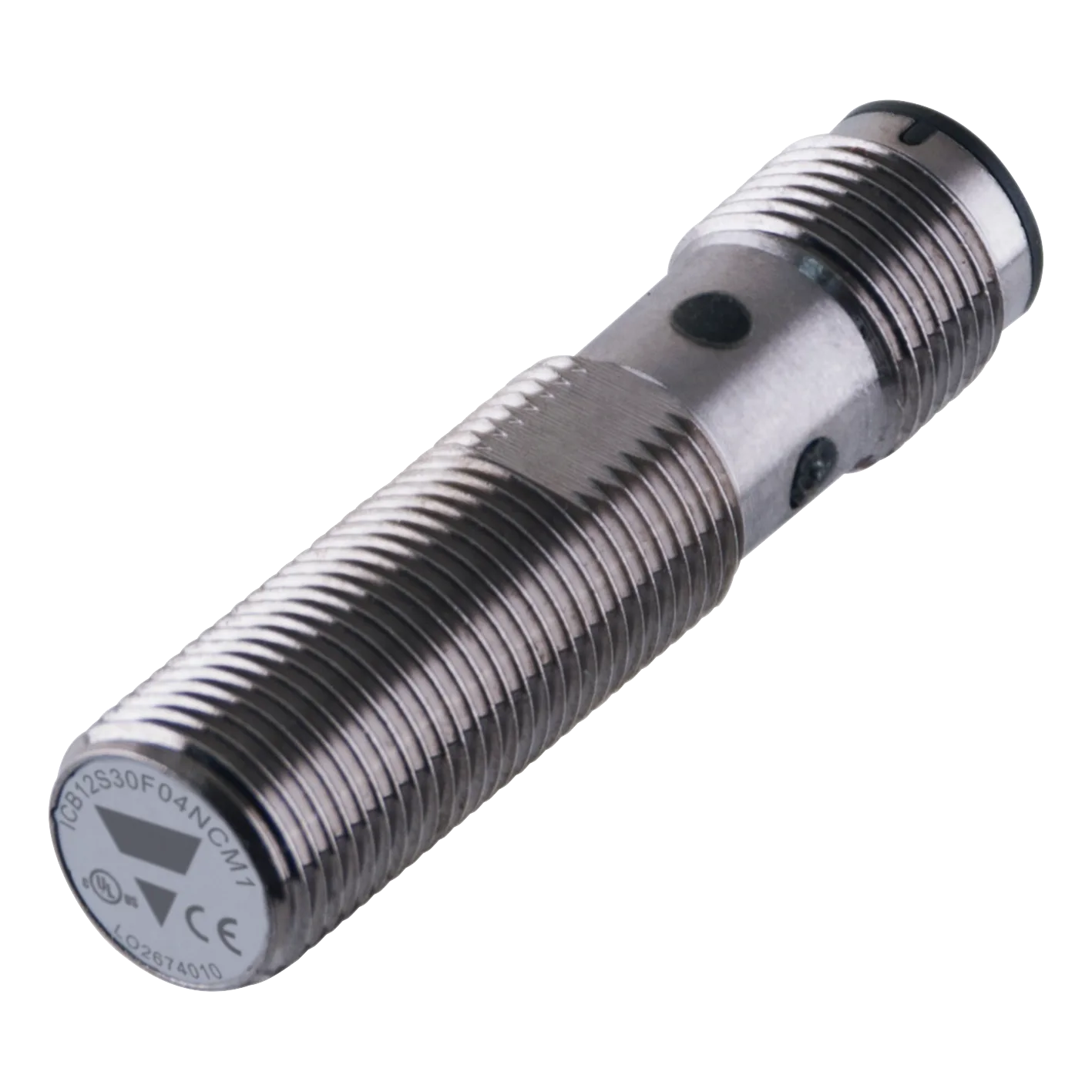 Inductive proximity sensor M12, PNP NO, 4 mm flush, short body, M12 plug