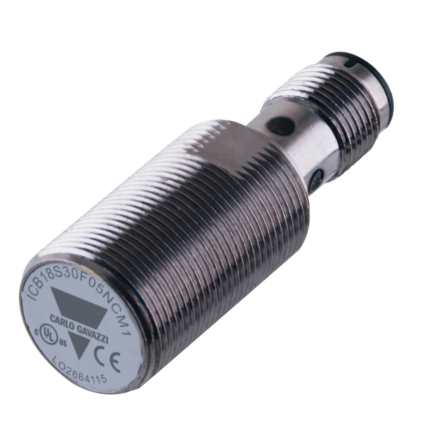 Inductive proximity sensor M18, PNP NO, 8 mm flush, short body, M12 plug