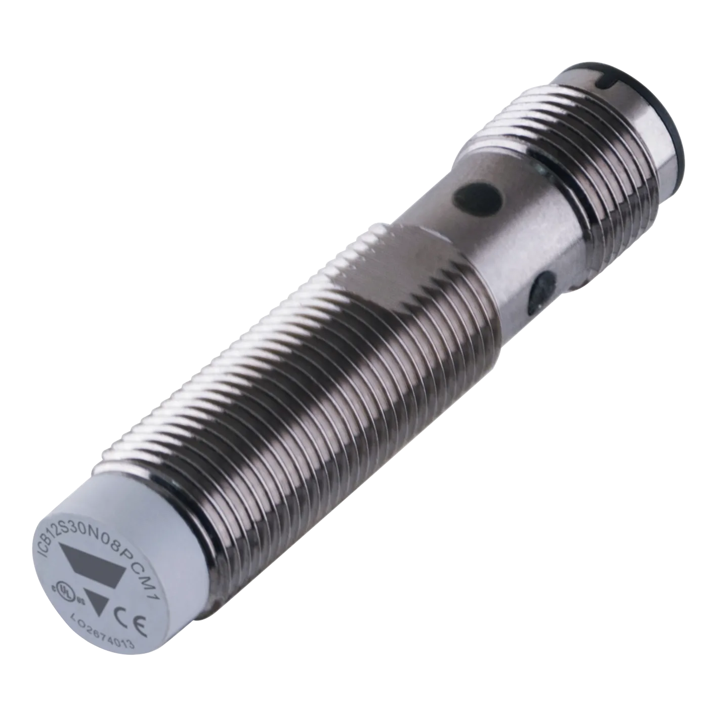 Inductive proximity sensor M12, PNP NO, 8 mm non-flush, short body, M12 plug