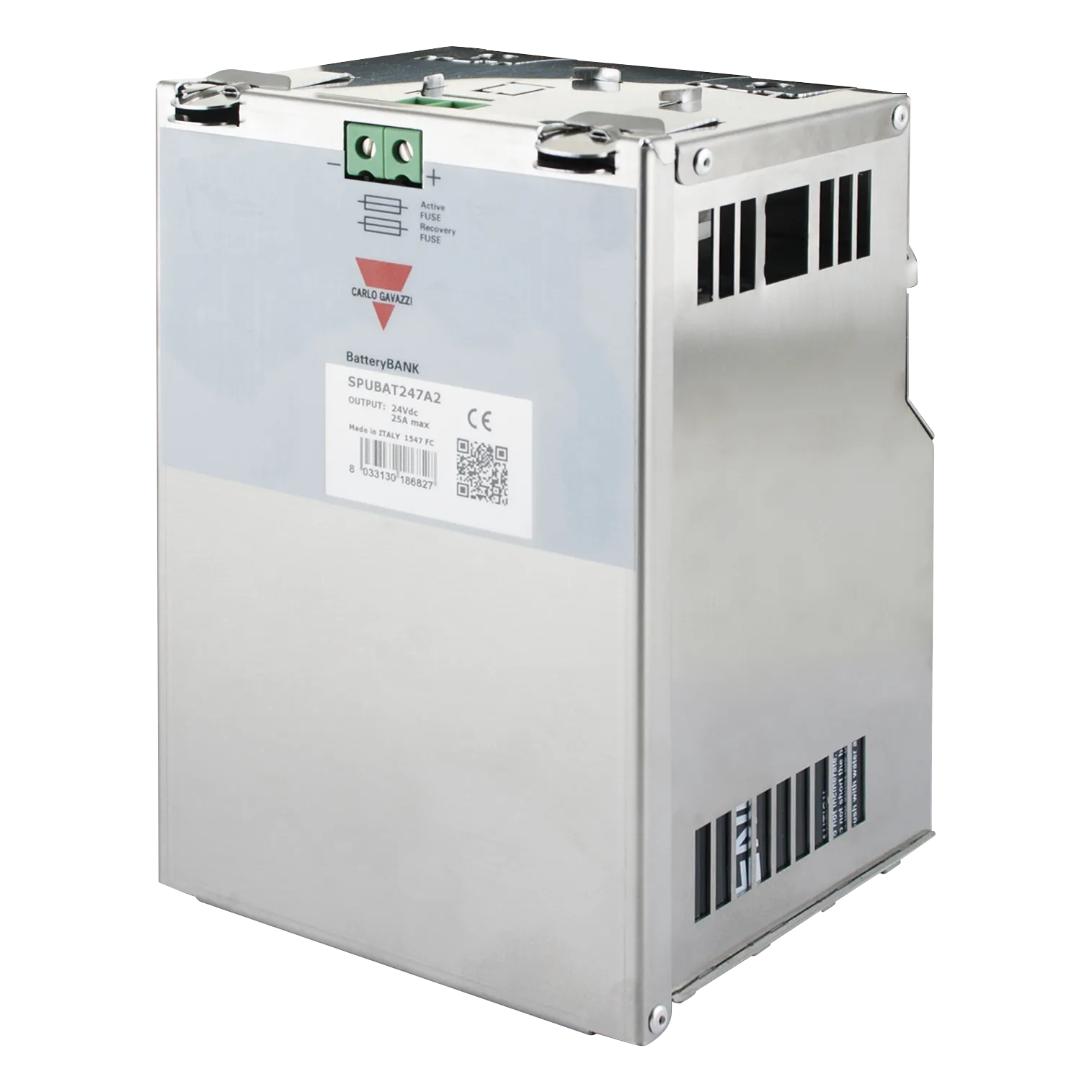 DIN rail battery pack SPUBAT, 24 VDC, 7.2 Ah